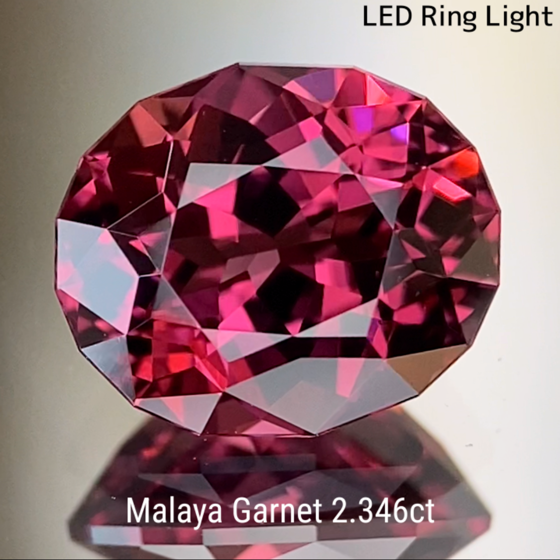 Malaya Garnet 2.346ct / Tanzania