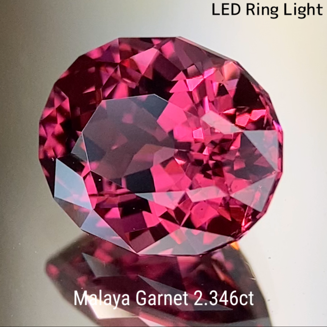 Malaya Garnet 2.346ct / Tanzania