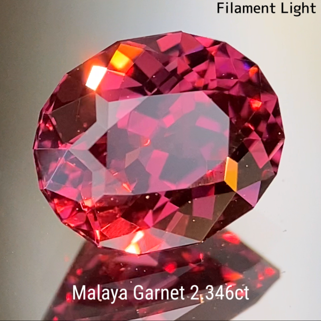 Malaya Garnet 2.346ct / Tanzania