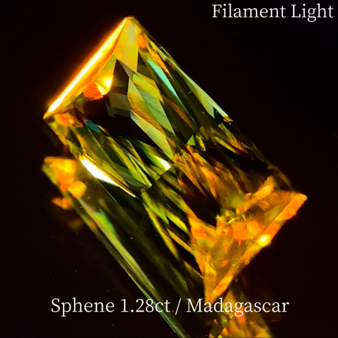 Sphene 1.28ct / Madagascar