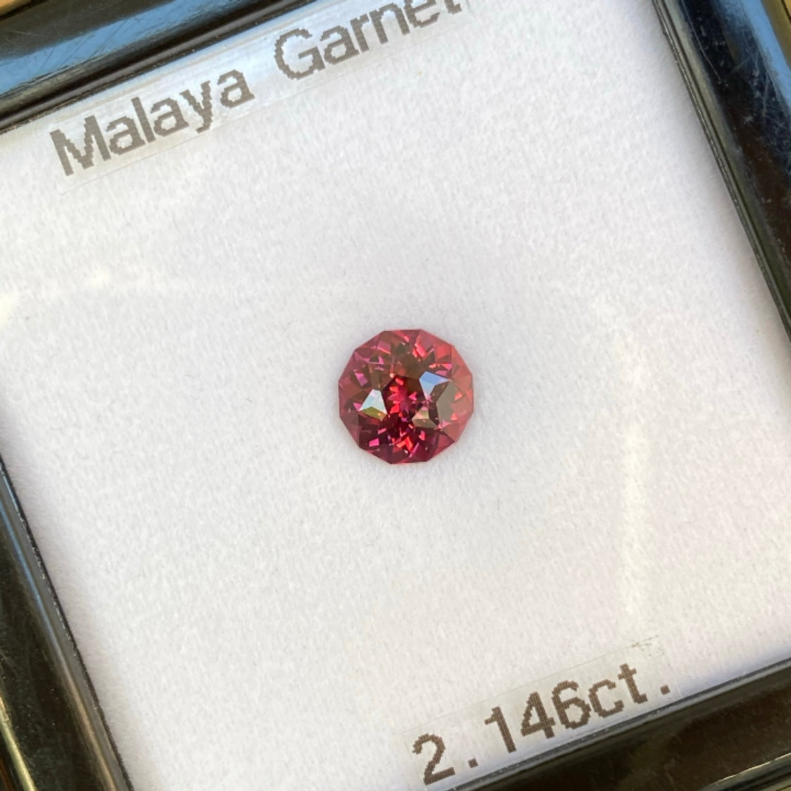 Malaya Garnet 2.146ct