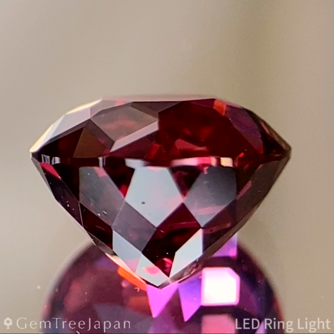 Red Malaya Garnet (Pyralspite) 2.258ct / Tanzania