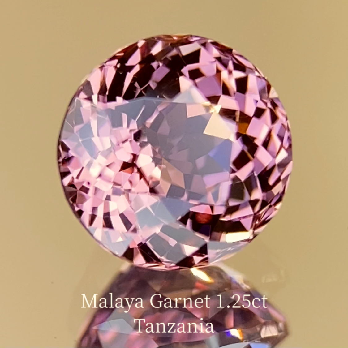 Malaya Garnet 1.257ct