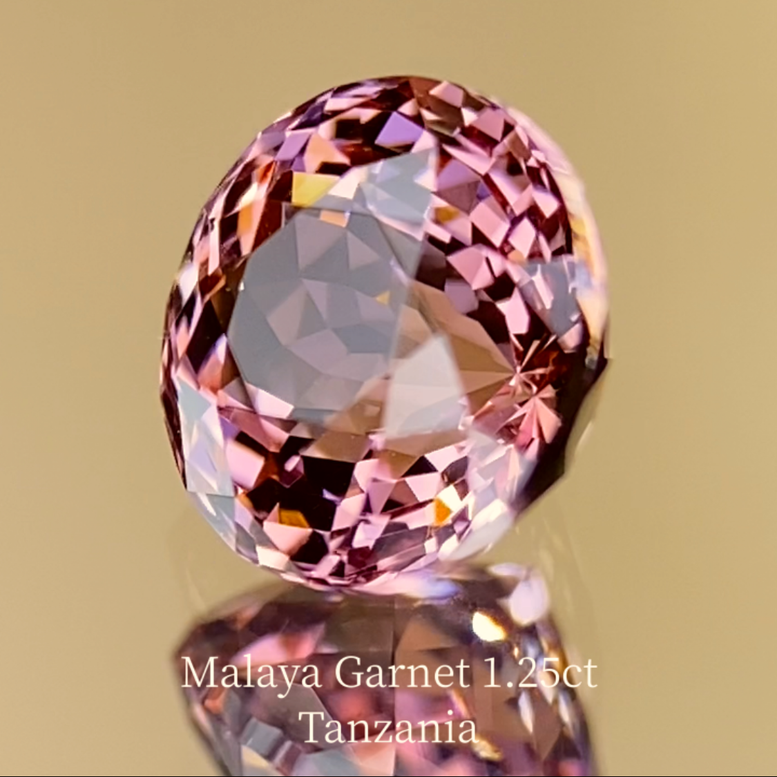Malaya Garnet 1.257ct