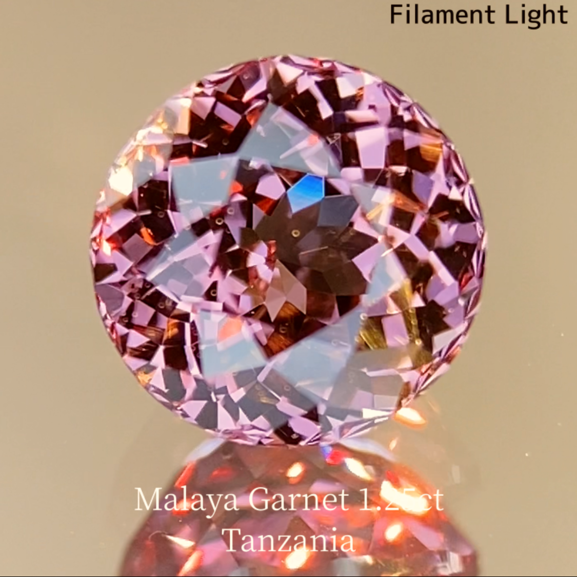 Malaya Garnet 1.257ct