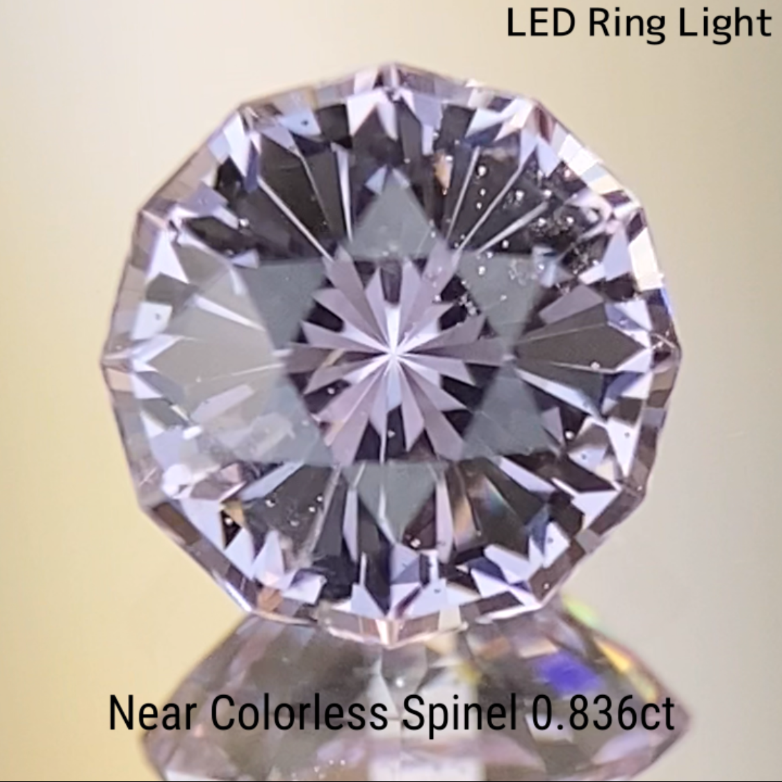 Near Colorless Spinel 0.836ct / Burma