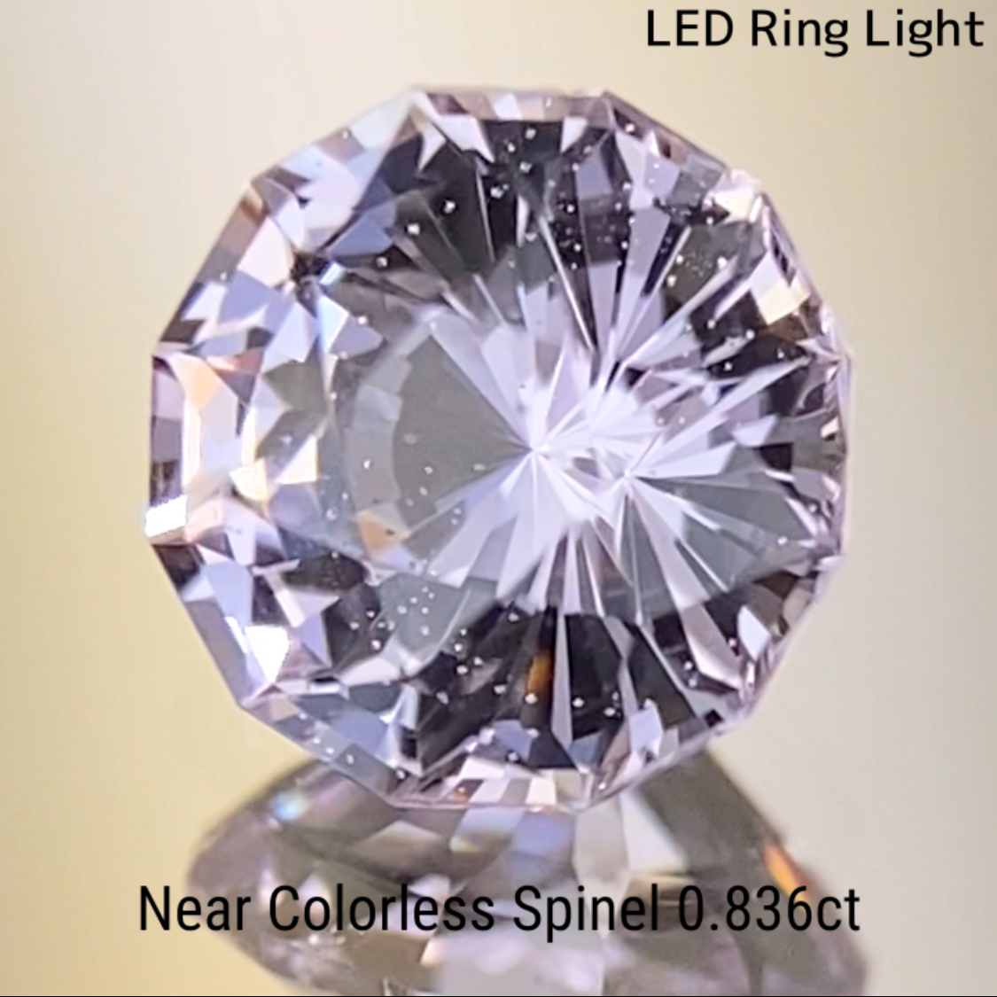 Near Colorless Spinel 0.836ct / Burma