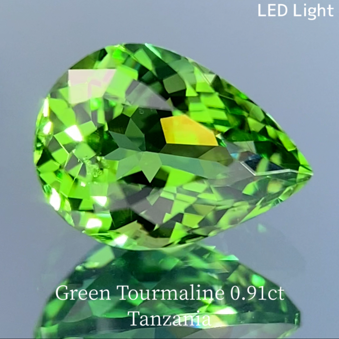Green Tourmaline 0.923ct / Tanzania