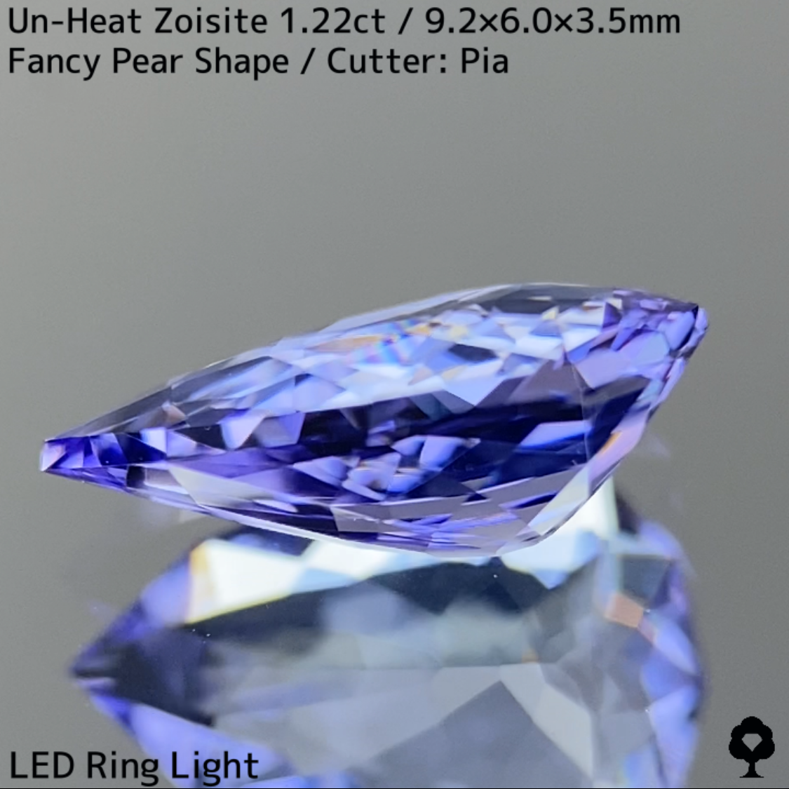 Un-Heat Zoisite 1.222ct