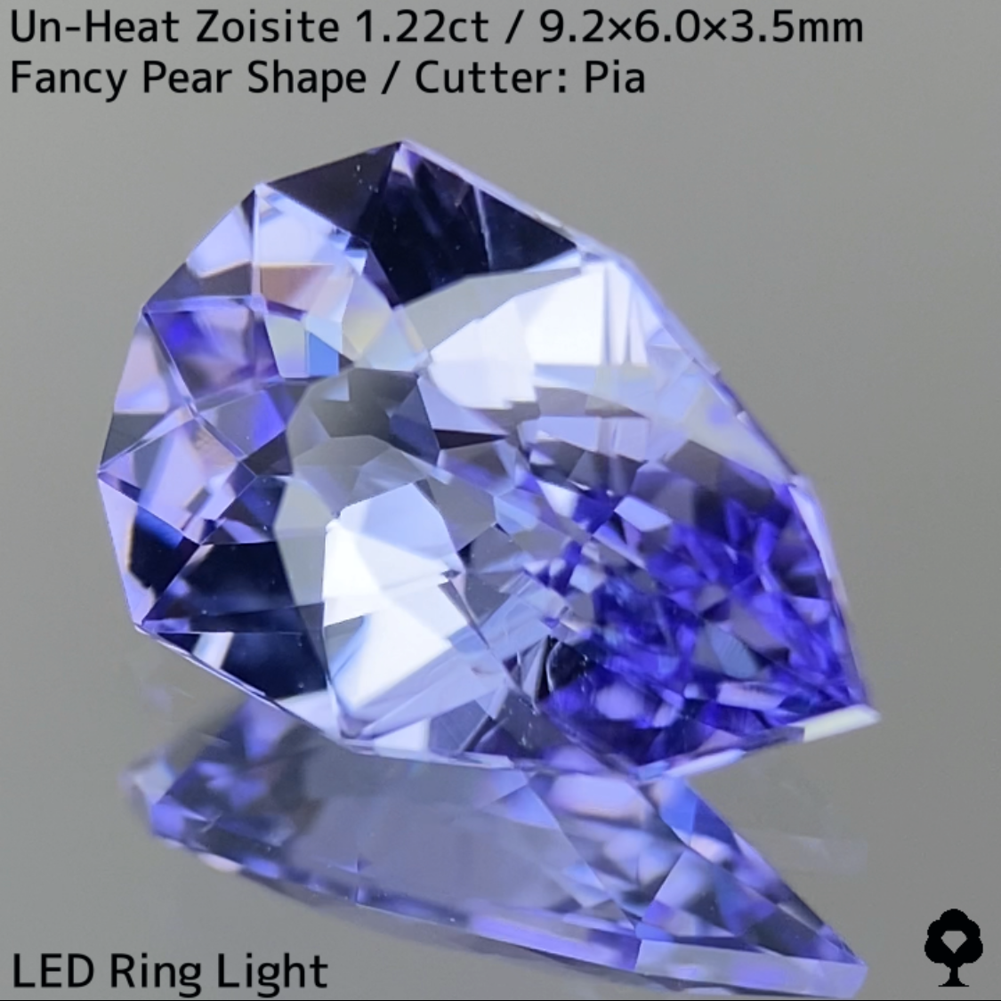 Un-Heat Zoisite 1.222ct