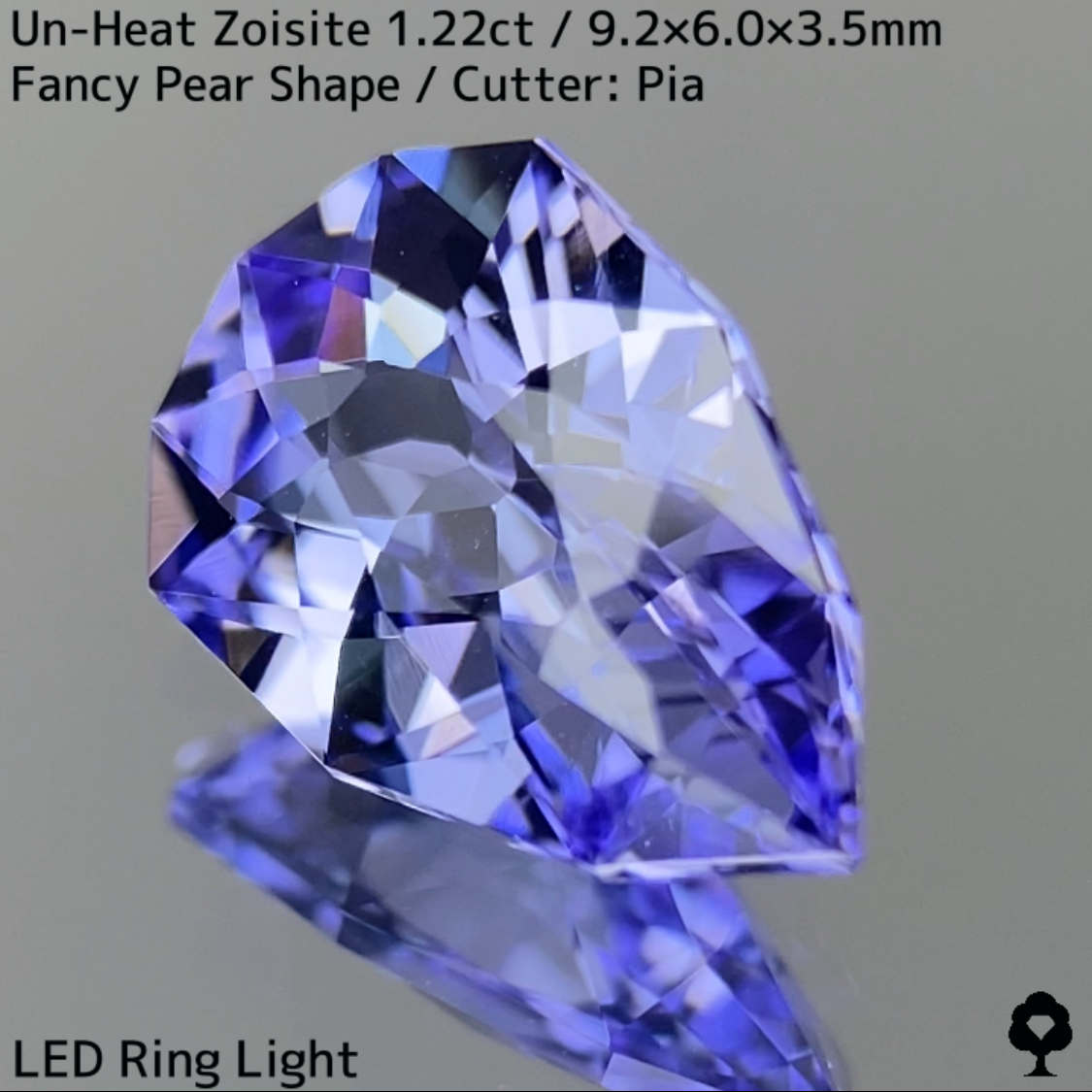 Un-Heat Zoisite 1.222ct