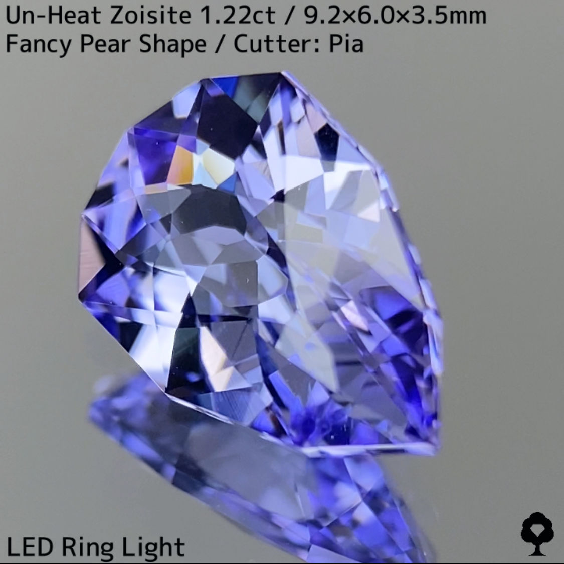 Un-Heat Zoisite 1.222ct