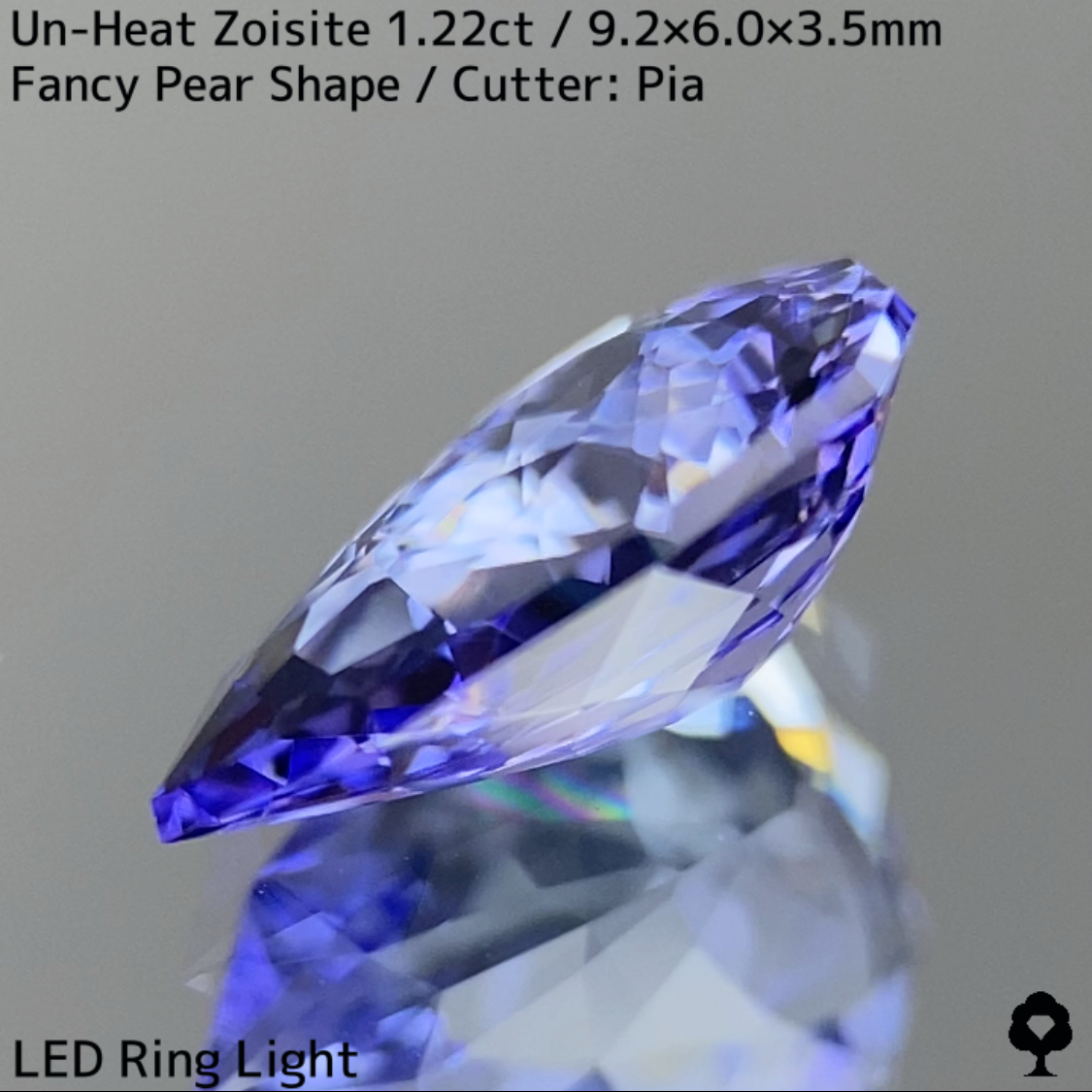 Un-Heat Zoisite 1.222ct