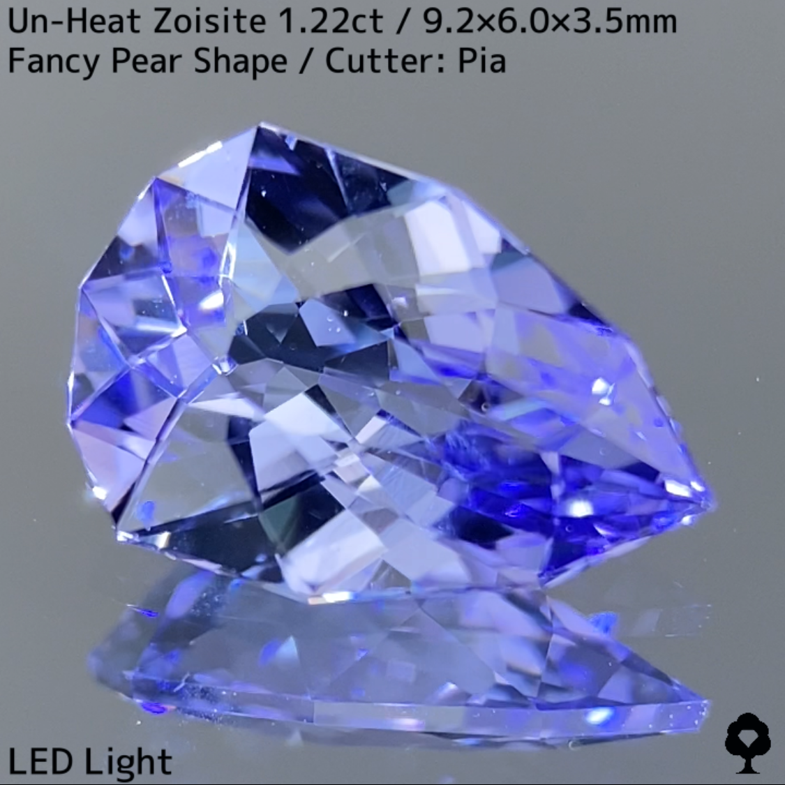 Un-Heat Zoisite 1.222ct