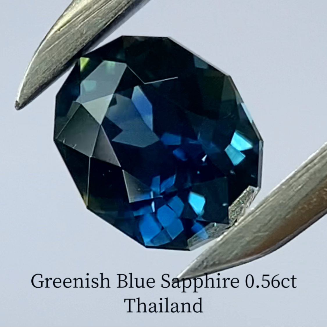 Greenish Blue Sapphire 0.570ct / Thailand