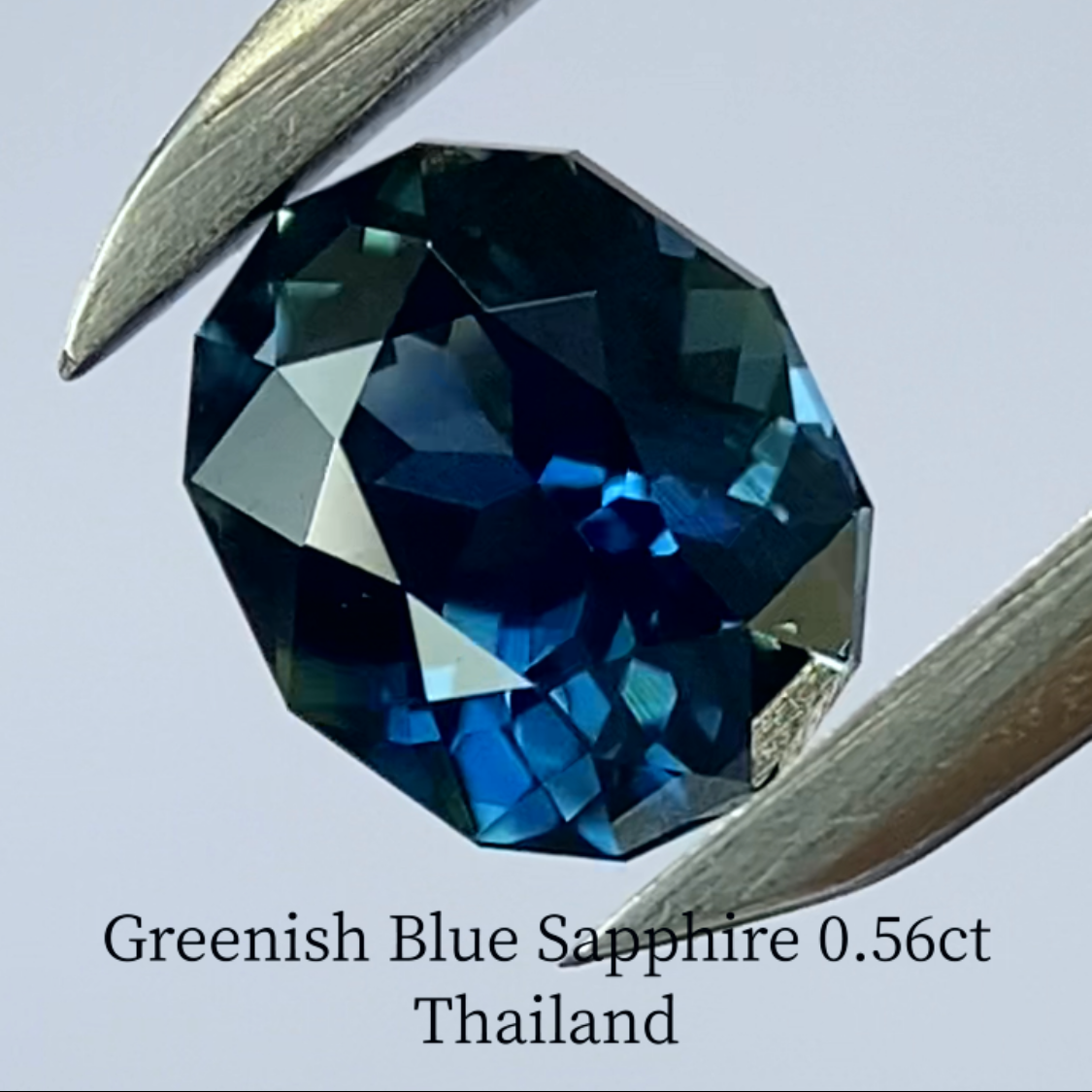 Greenish Blue Sapphire 0.570ct / Thailand