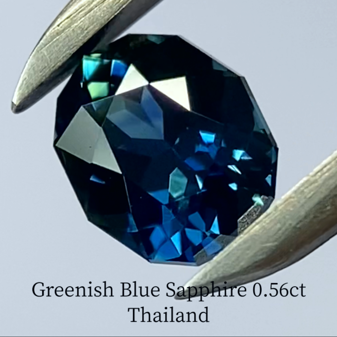 Greenish Blue Sapphire 0.570ct / Thailand