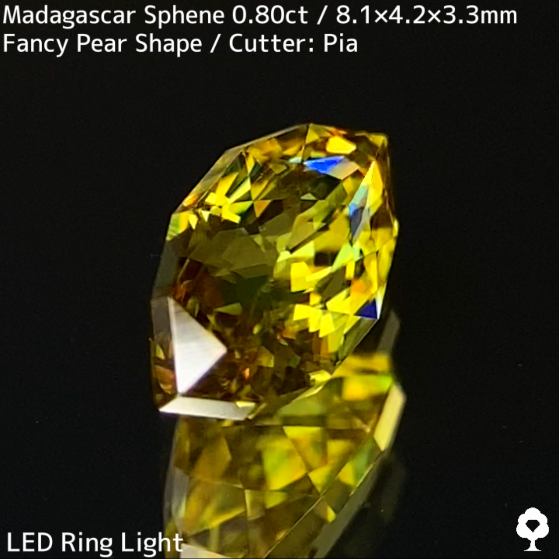 Sphene 0.80ct / New cut