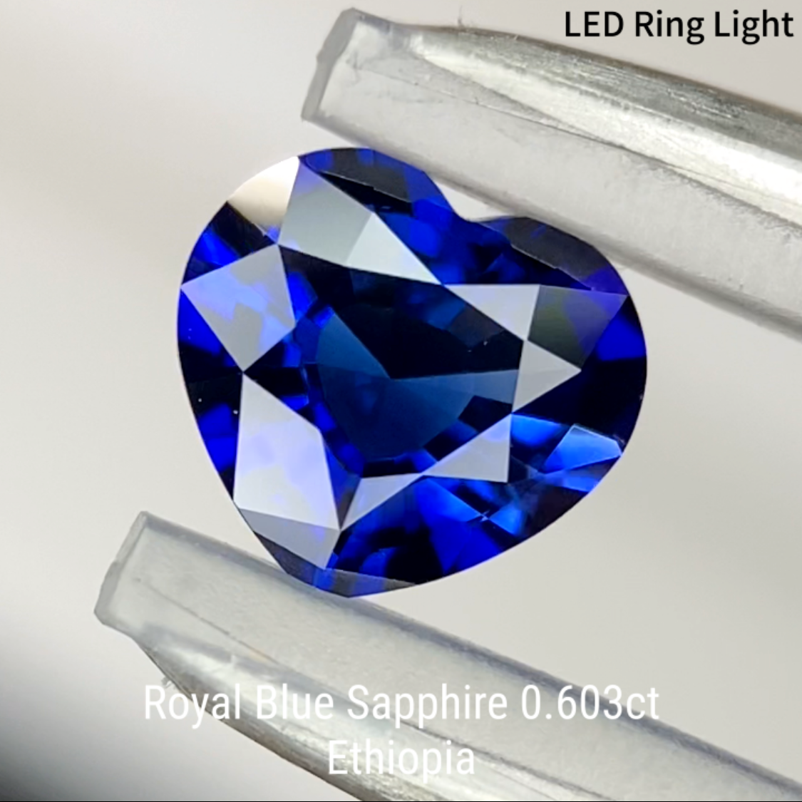 Royal Blue Sapphire 0.603ct / Ethiopia