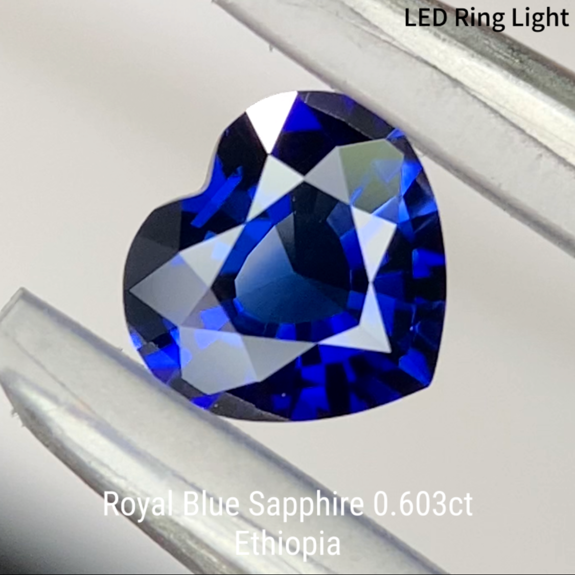 Royal Blue Sapphire 0.603ct / Ethiopia