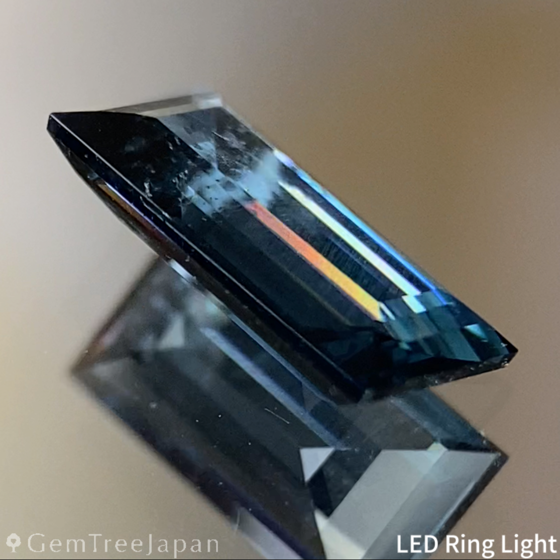 Iron Cobalt Spinel 1.07ct / Tanzania