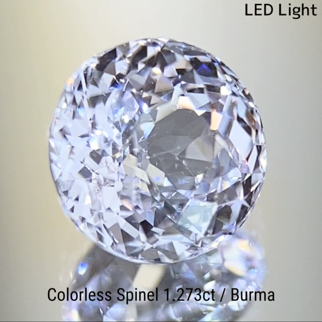 Colorless Spinel 1.273ct &
