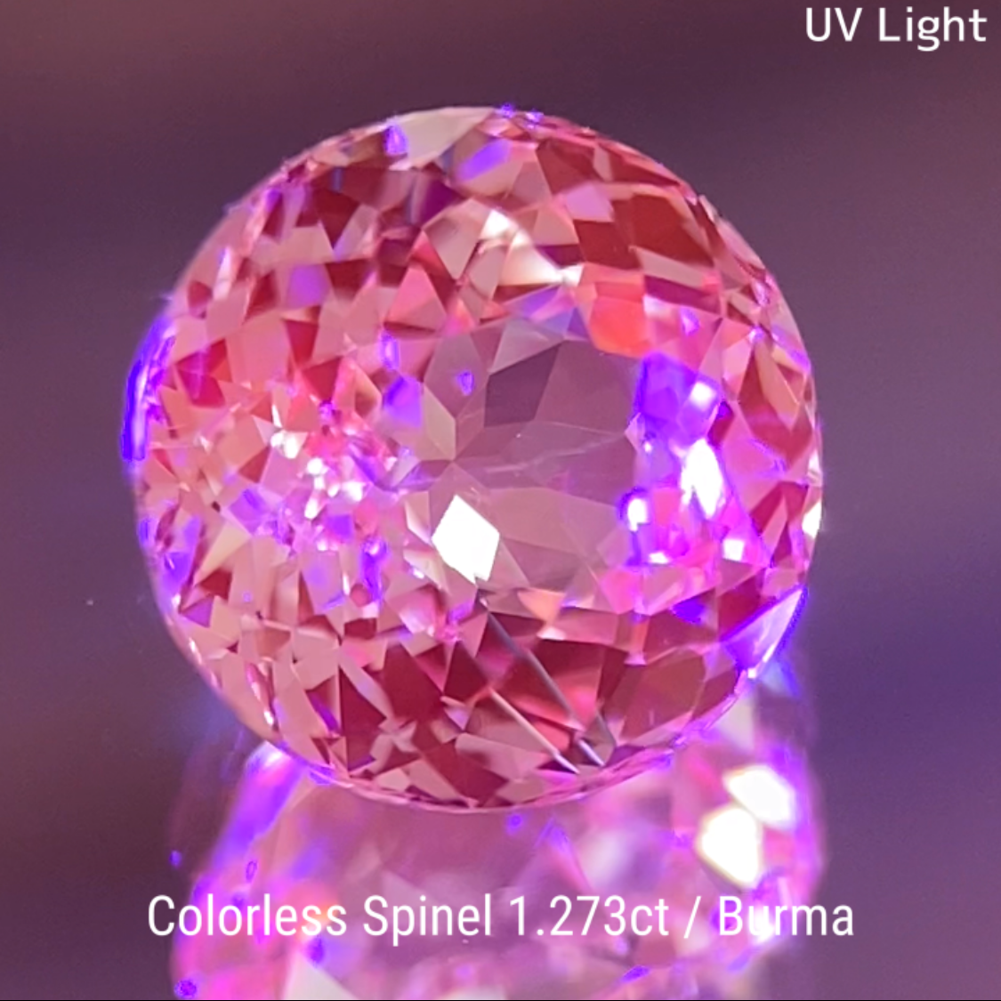 Colorless Spinel 1.273ct &