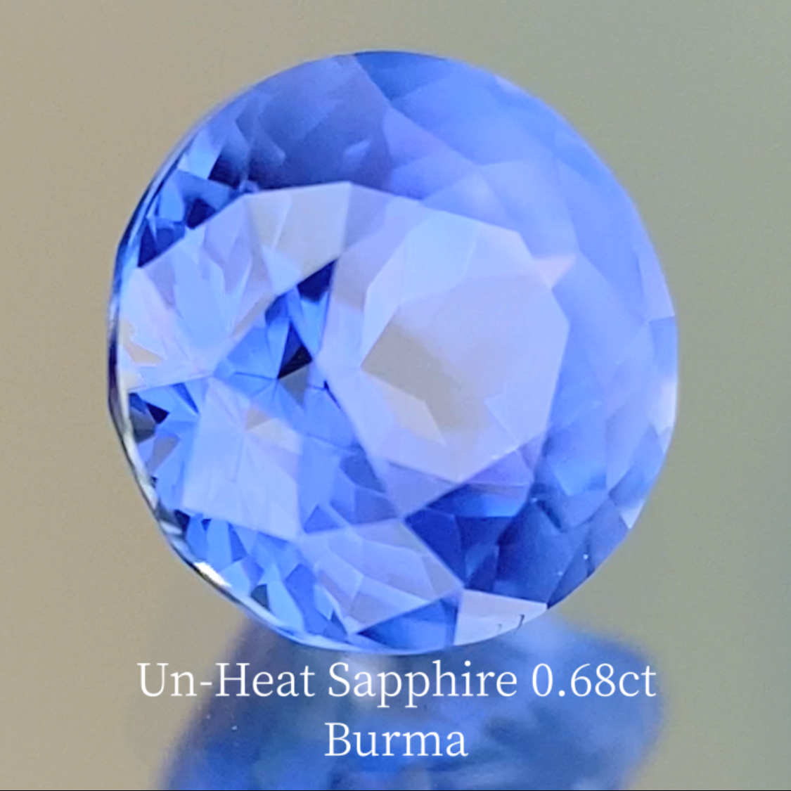 Un-Heat Sapphire 0.681ct / Burma