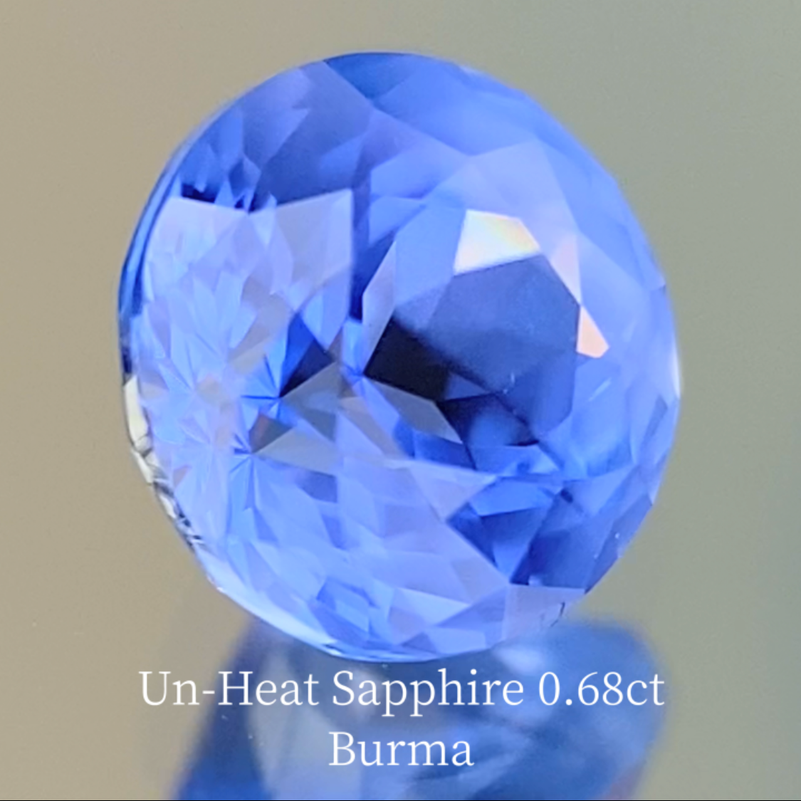 Un-Heat Sapphire 0.681ct / Burma