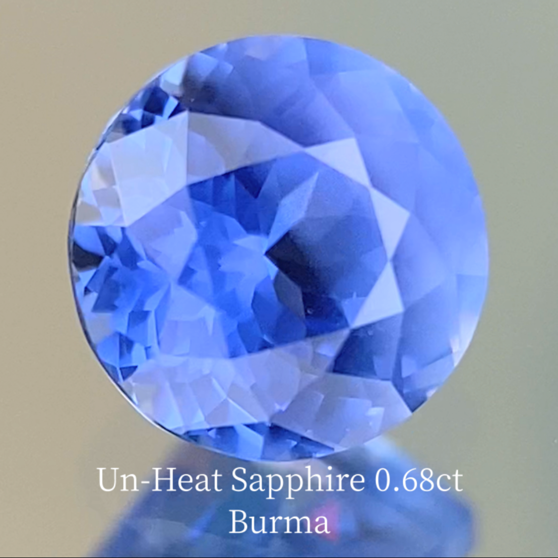 Un-Heat Sapphire 0.681ct / Burma