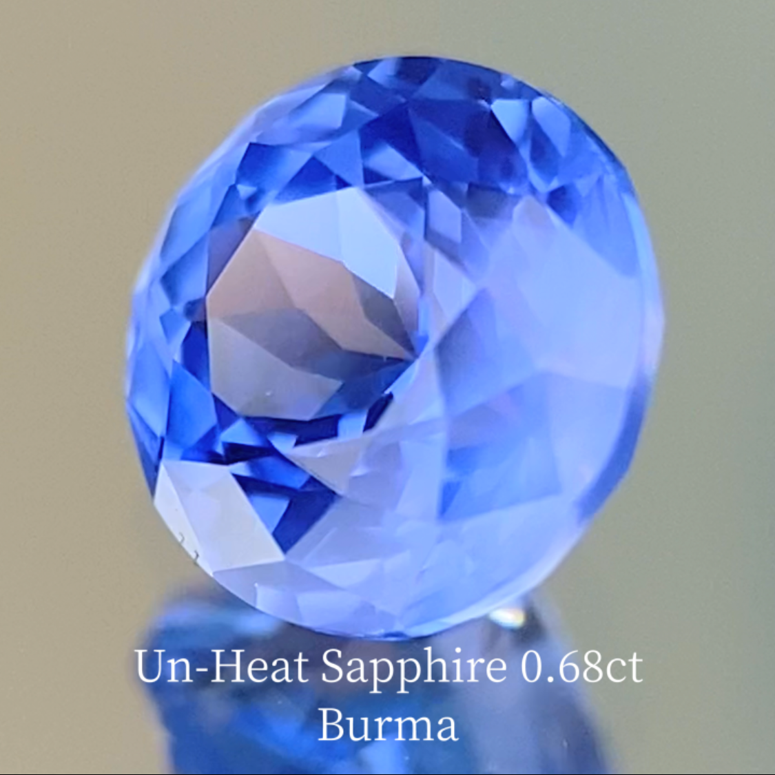 Un-Heat Sapphire 0.681ct / Burma