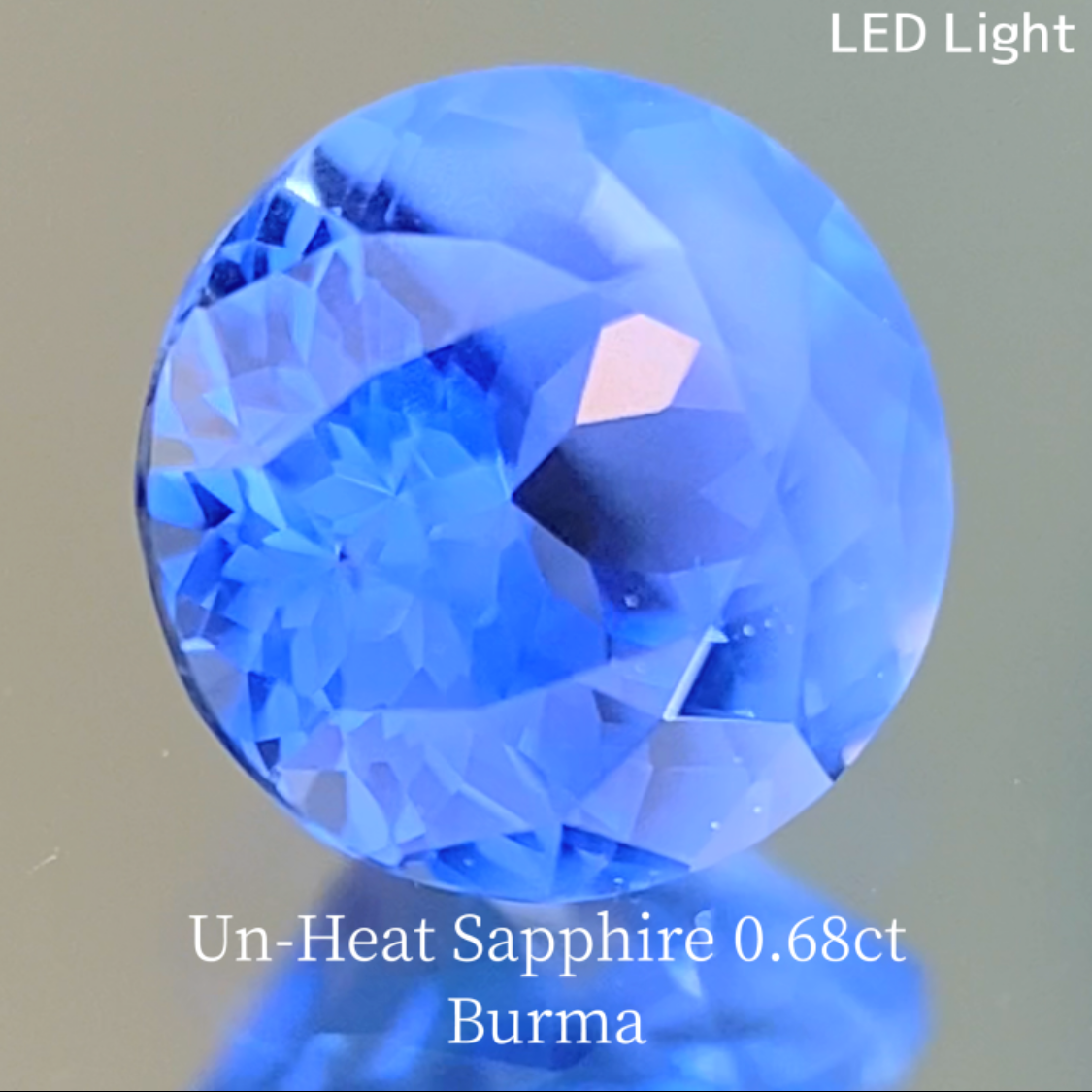Un-Heat Sapphire 0.681ct / Burma