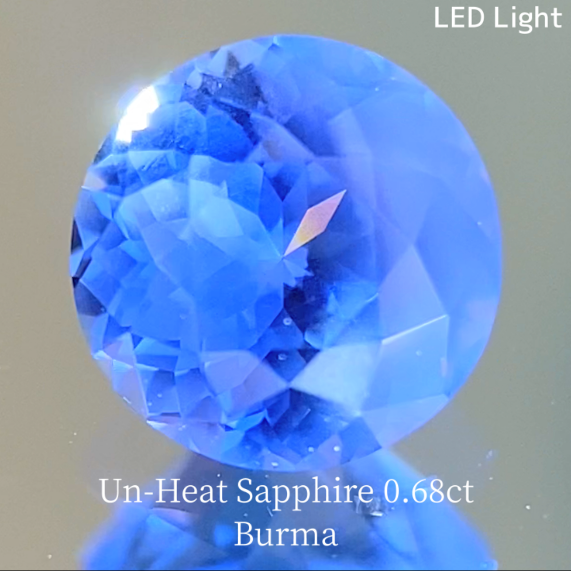 Un-Heat Sapphire 0.681ct / Burma