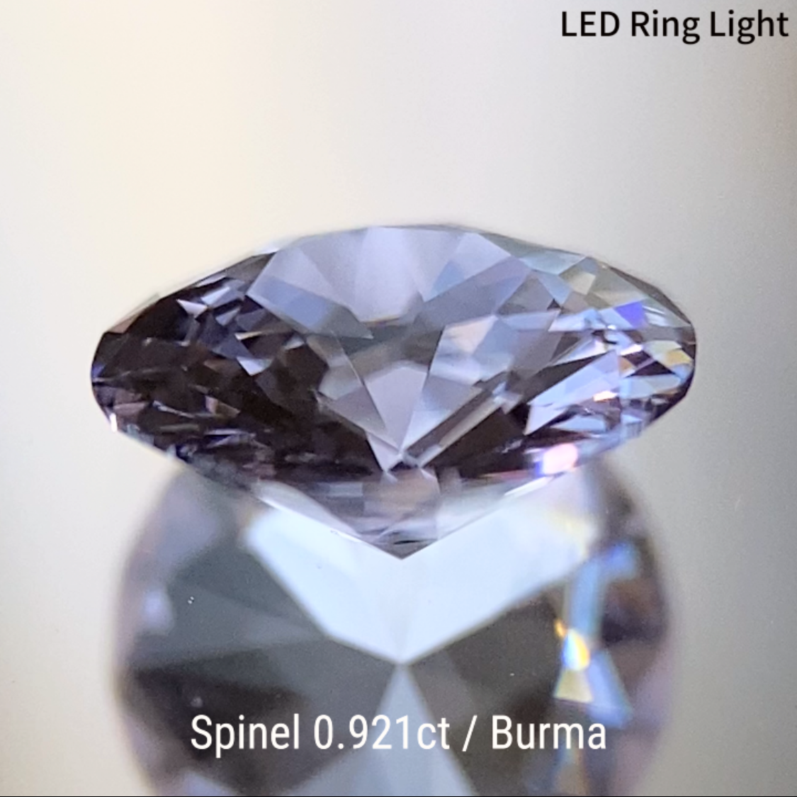 Greyish Violet Spinel 0.921ct