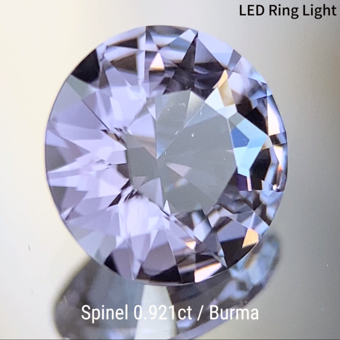 Greyish Violet Spinel 0.921ct