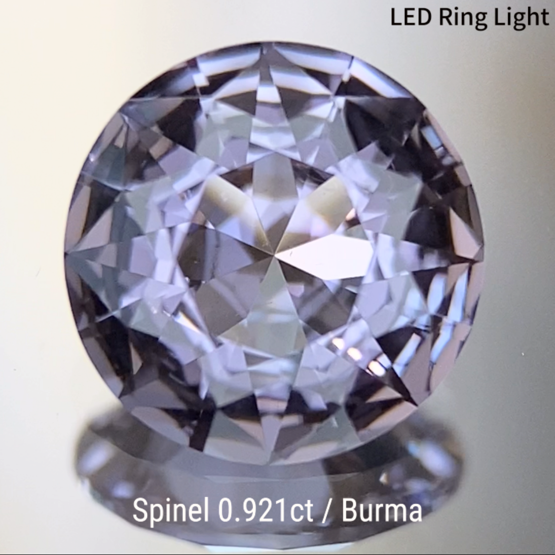 Greyish Violet Spinel 0.921ct