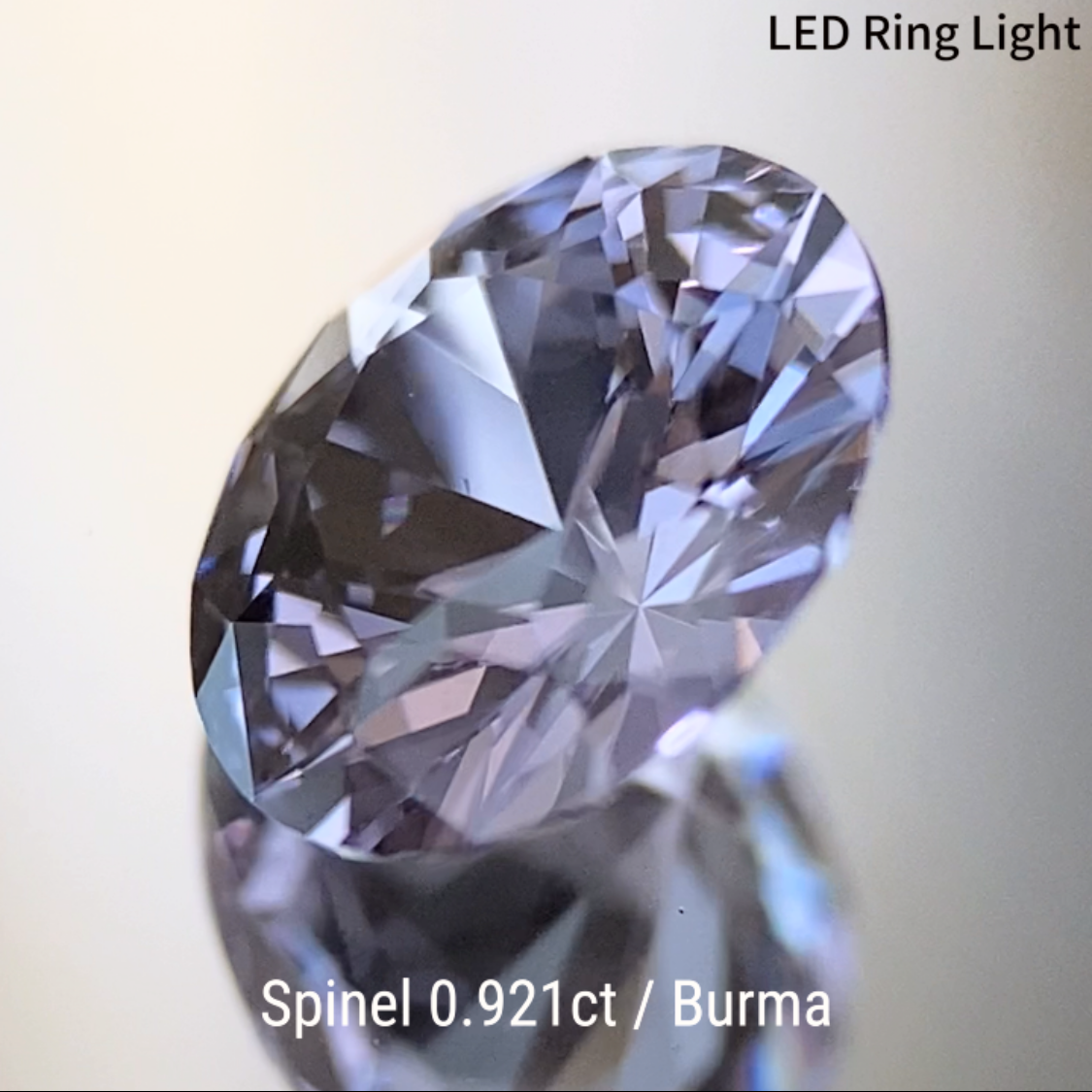 Greyish Violet Spinel 0.921ct