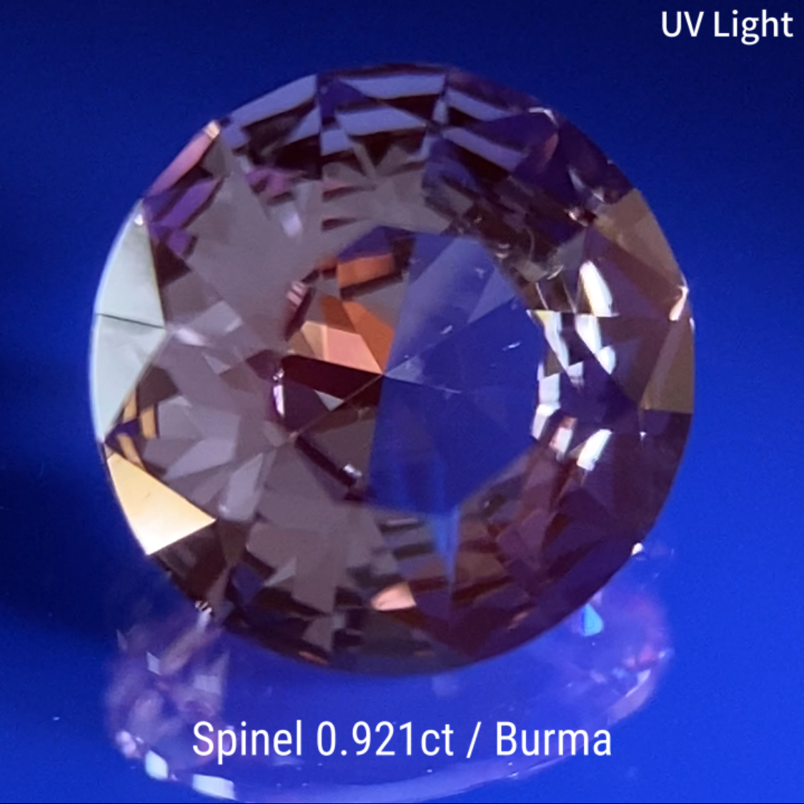 Greyish Violet Spinel 0.921ct