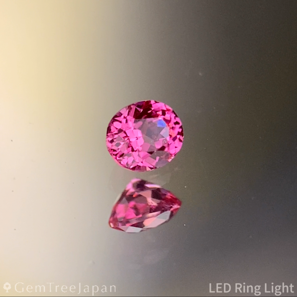 Orangy Pink Spinel 0.102ct / Vietnam