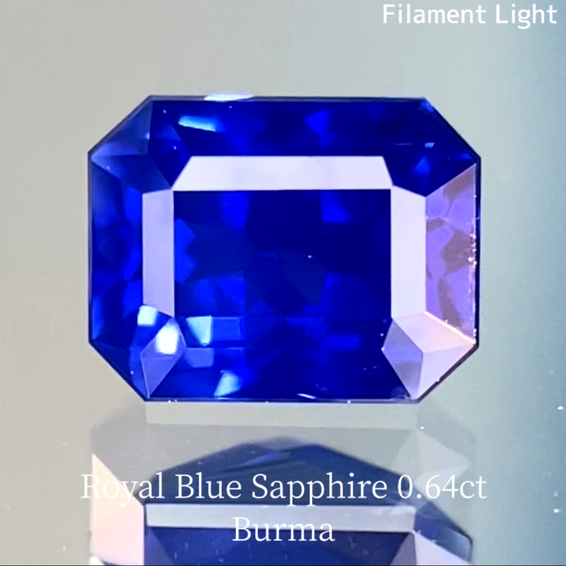 Royal Blue Sapphire 0.64ct / Burma