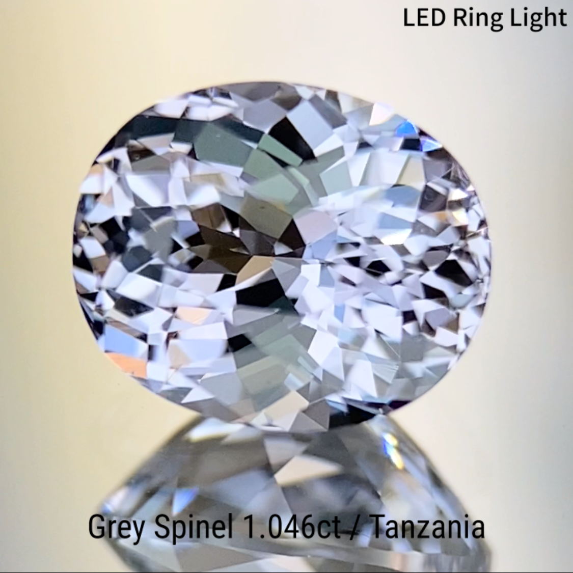 Grey Spinel 1.046ct / Tanzania