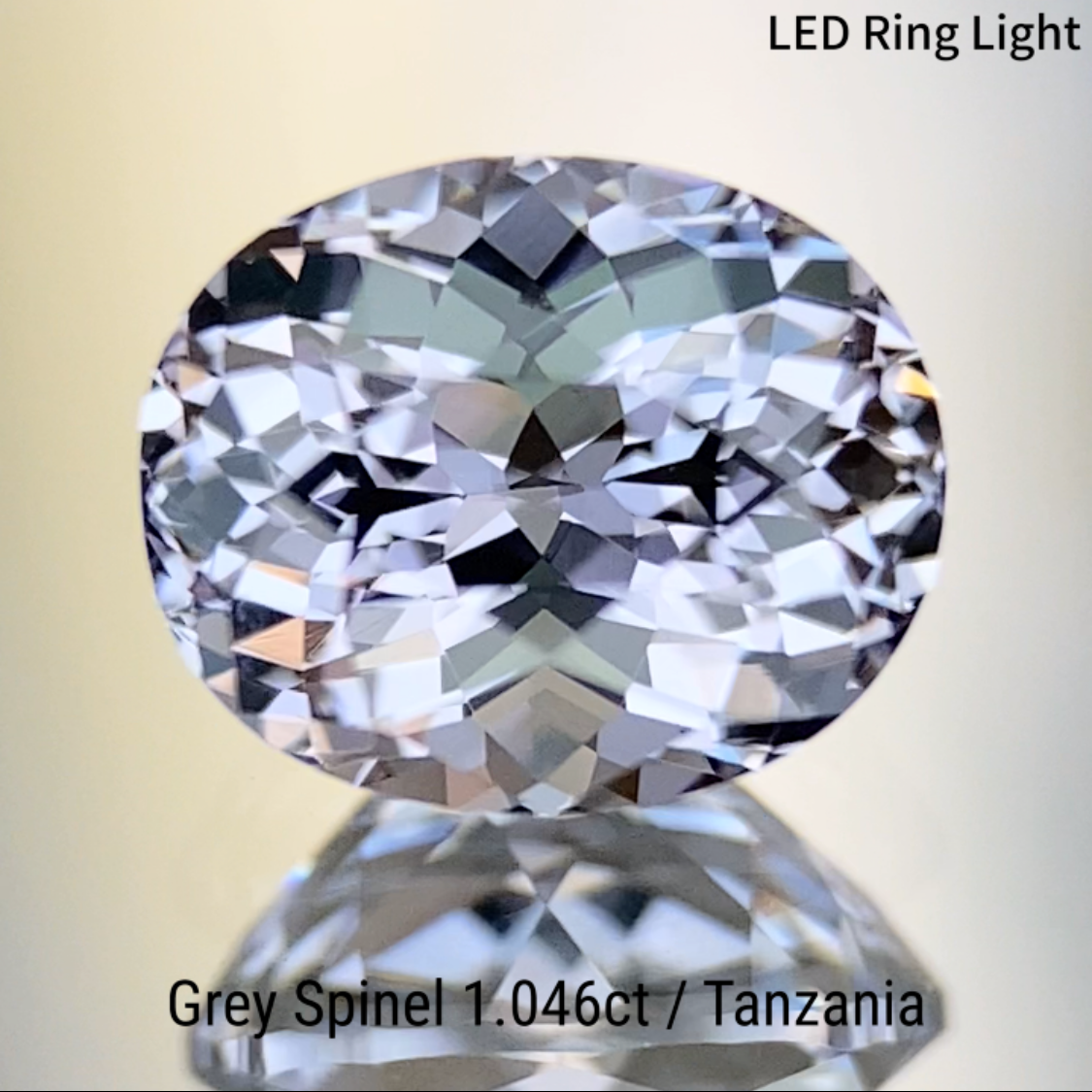 Grey Spinel 1.046ct / Tanzania