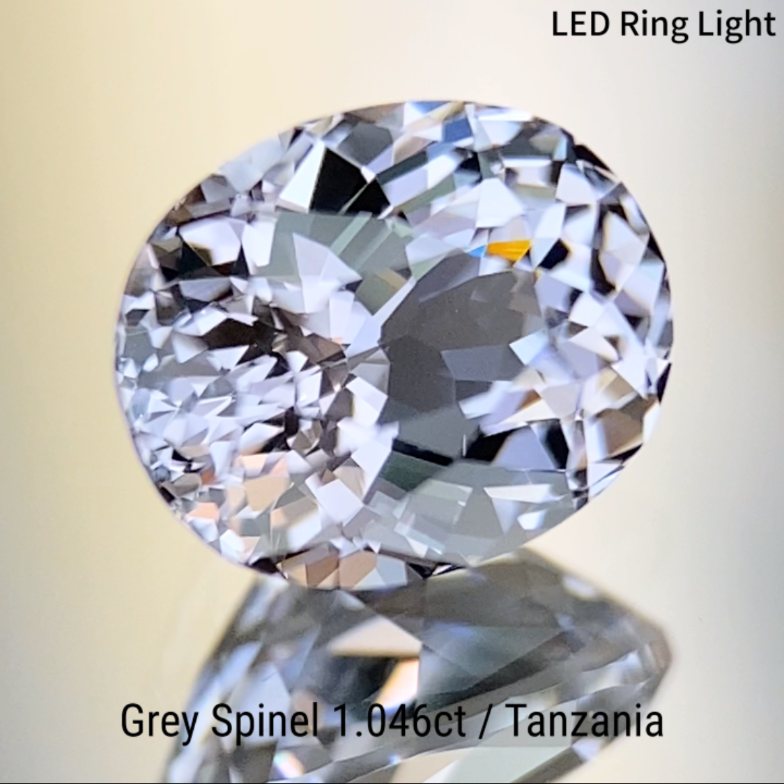 Grey Spinel 1.046ct / Tanzania