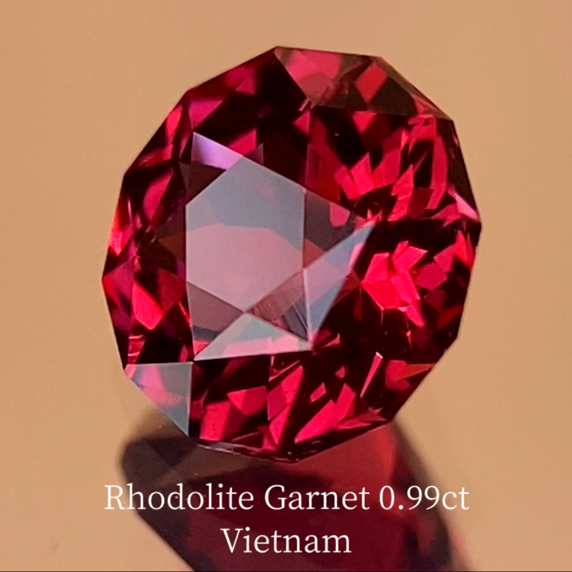 Rhodolite Garnet 0.99ct / Vietnam