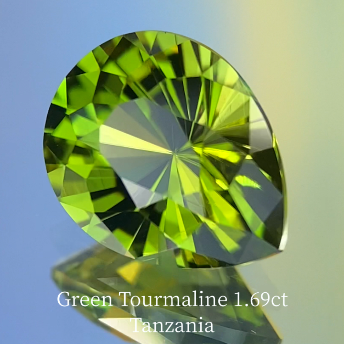 Green Tourmaline 1.703ct / Tanzania