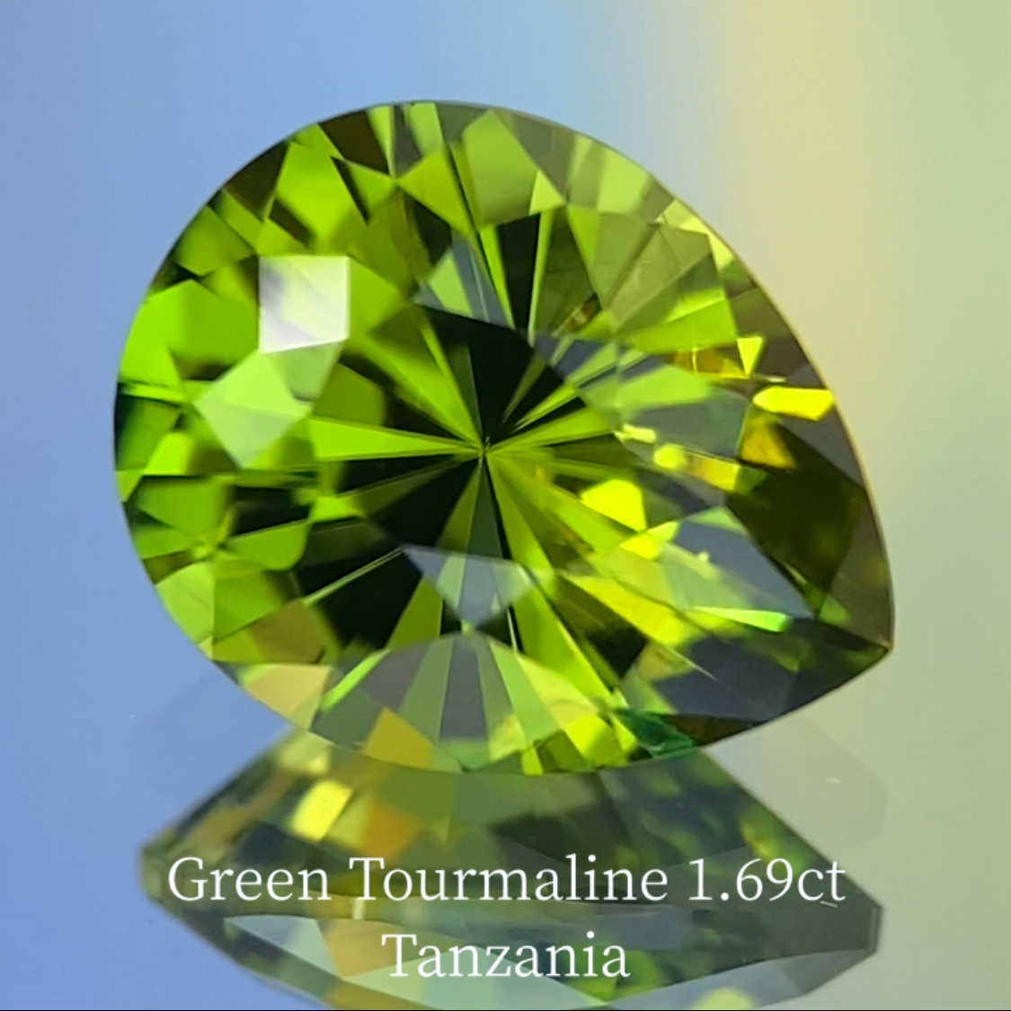 Green Tourmaline 1.703ct / Tanzania