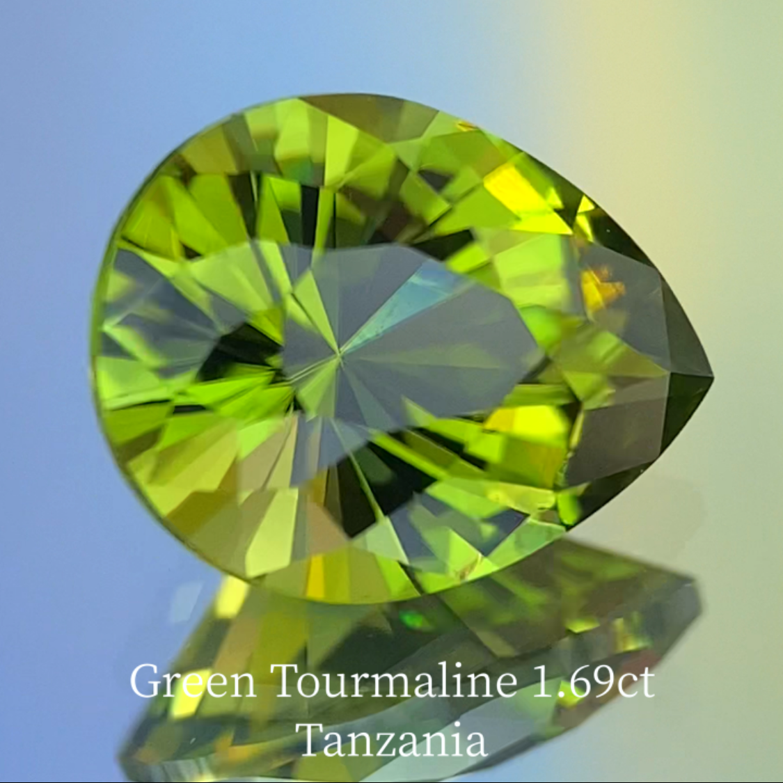 Green Tourmaline 1.703ct / Tanzania