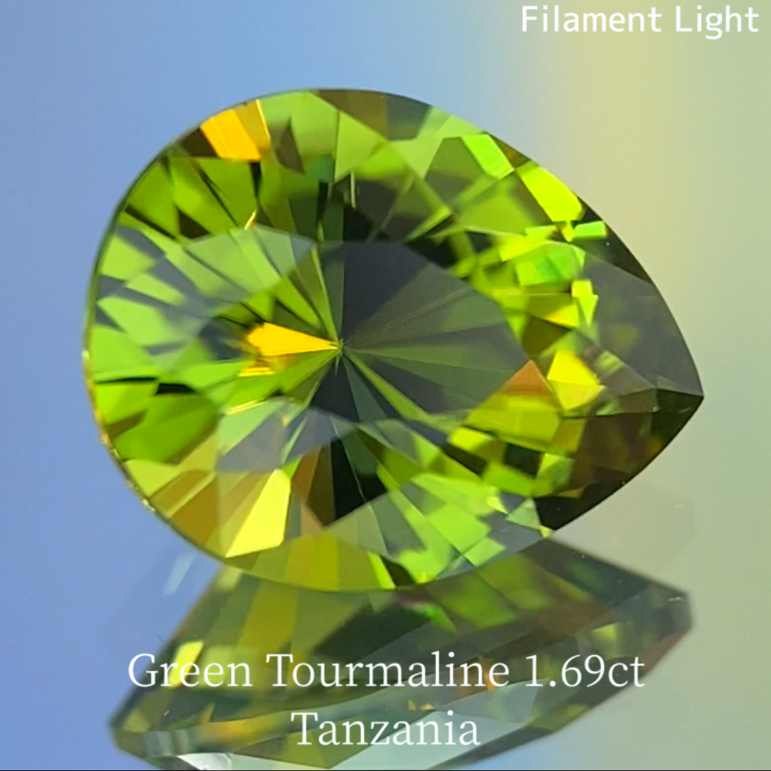 Green Tourmaline 1.703ct / Tanzania