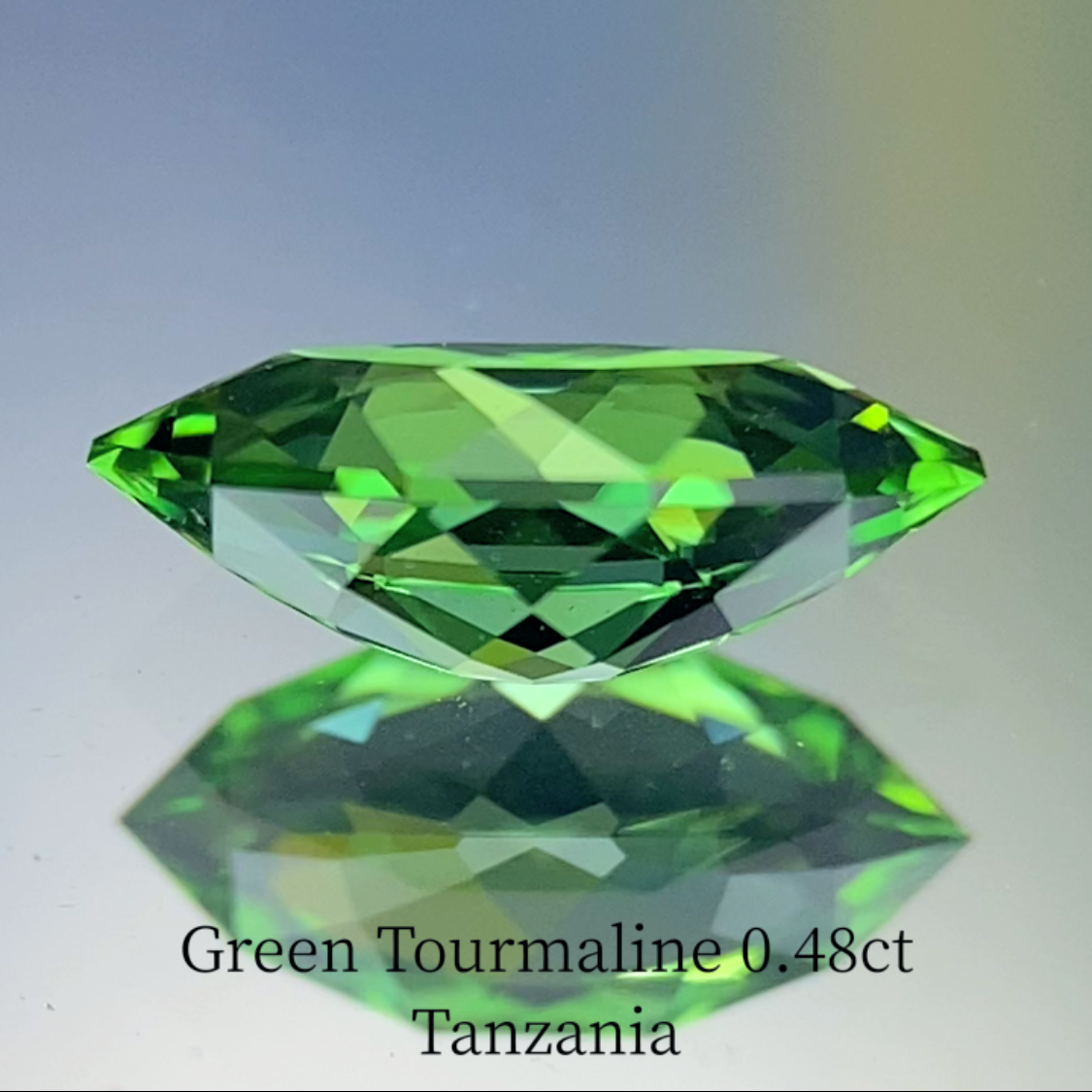 Green Tourmaline 0.483ct / Tanzania