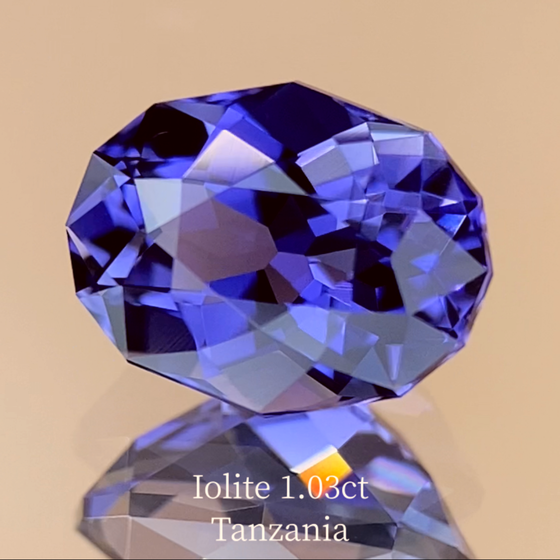 Iolite 1.034ct / Tanzania
